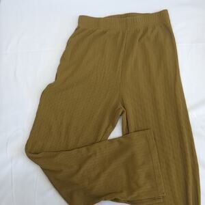 Things Between Ribbed Knit Pants size Small